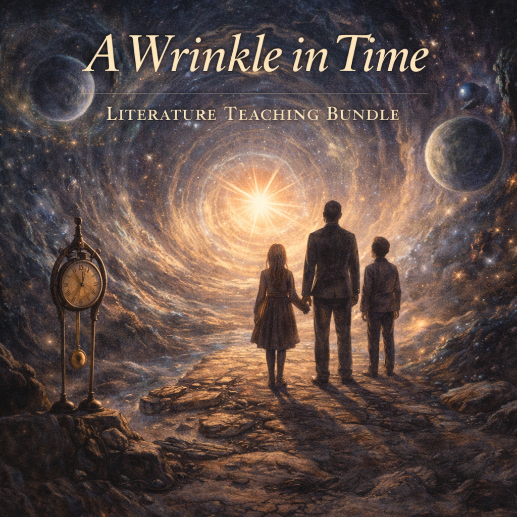 A Wrinkle in Time Novel Study Unit Plan - Lessons, Activities & Assessments for Middle School ELA
