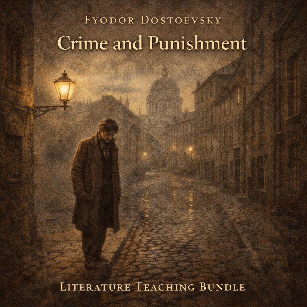 Crime and Punishment Complete Unit Plan (Ready-to-Teach Bundle for Secondary ELA)