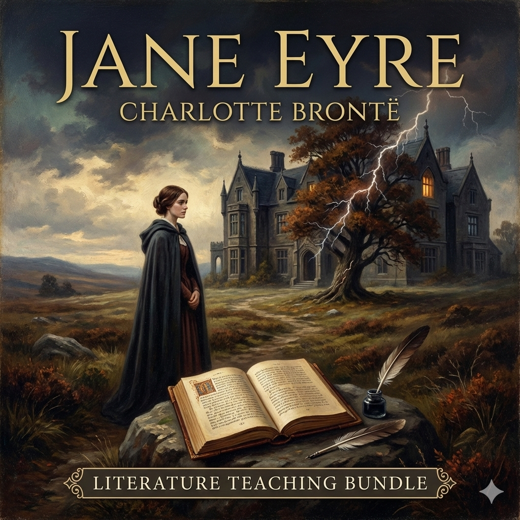 Jane Eyre Complete Unit Plan (Ready-to-Teach Bundle for Secondary ELA)