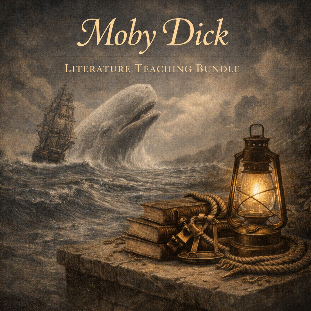 Moby Dick Complete Unit Plan (Ready-to-Teach Bundle for Secondary ELA)