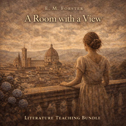 A Room with a View Novel Study Unit Plan - Lessons, Activities & Assessments for High School ELA