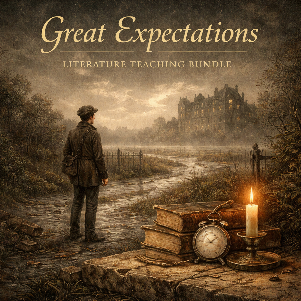 Great Expectations Novel Study Unit Plan - Lessons, Activities & Assessments for High School ELA