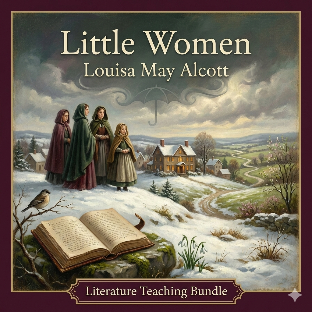 Little Women Novel Study Unit Plan - Lessons, Activities & Assessments for Middle School ELA