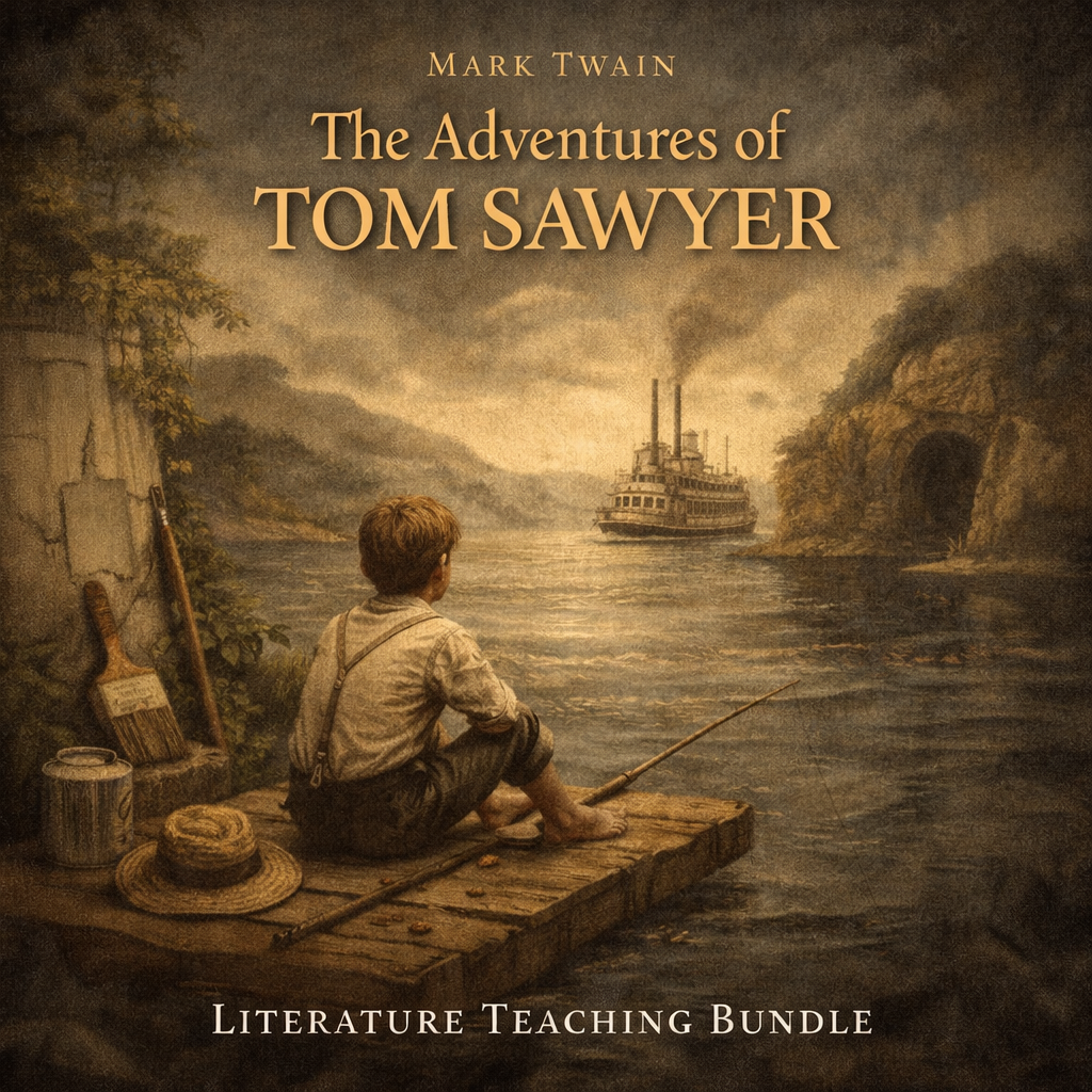 The Adventures of Tom Sawyer Complete Unit Plan (Ready-to-Teach Bundle for Secondary ELA)