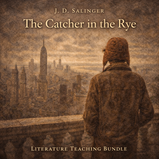 The Catcher in the Rye Novel Study Unit Plan - Lessons, Activities & Assessments for High School ELA