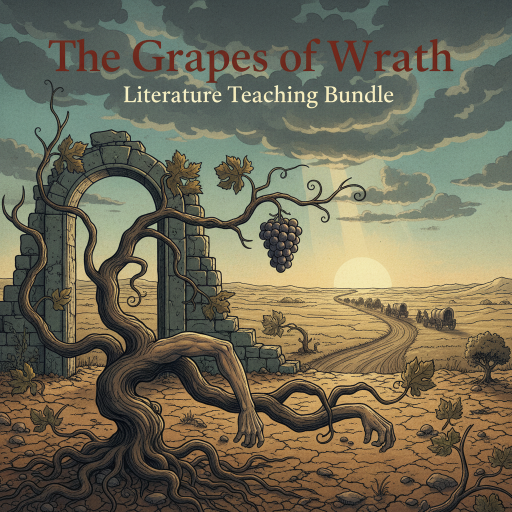 The Grapes of Wrath Novel Study Unit Plan - Lessons, Activities & Assessments for High School ELA